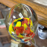 Vintage Art Glass Paper Weight