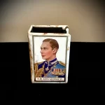 King George VI Coronation Souvenir Matchbox Holder