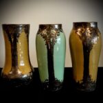 Hog Hill Pottery, Luster Series Vases