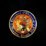 Vintage Meadowbrook Concours d'Elegance Automotive Grille Badge