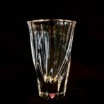 Vintage Orrefors Crystal Flower Vase