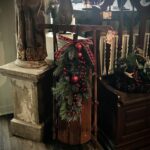 1930s Child’s Wooden Sled with Red Wash Finish