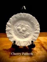 Antique Sarreguemines France Fruit Relief Plates Set of 6