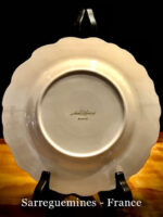 Antique Sarreguemines France Fruit Relief Plates Set of 6 - Image 7