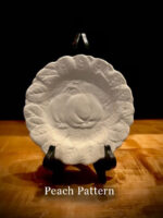 Antique Sarreguemines France Fruit Relief Plates Set of 6 - Image 3