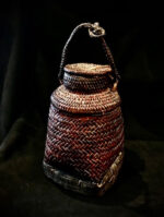 Vintage Ifugao Rice Basket from the Cordillera Highlands